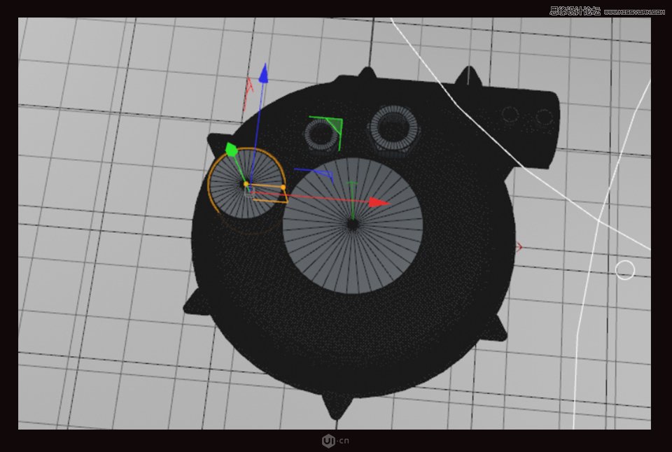 C4D制作金属质感的硬核佩奇,PS教程,素材中国网